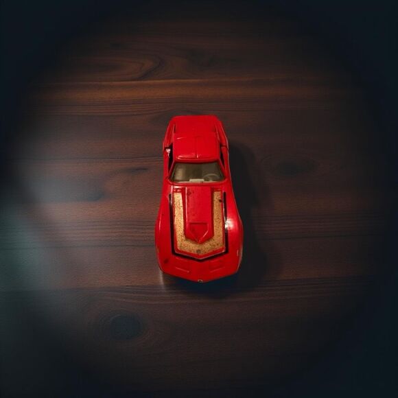 Vintage YatMing Red Corvette Stingray diecast Chevrolet #1065 - Picture 3 of 4